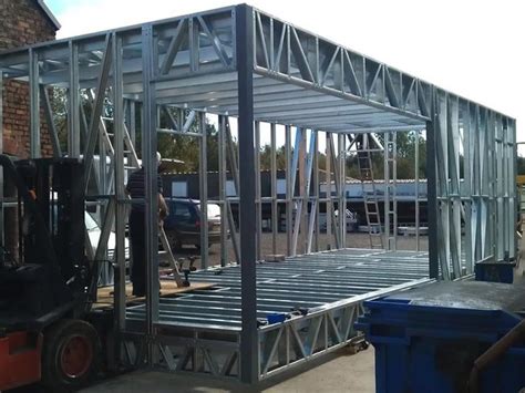 modular metal fabricators|prefabricated steel frame construction.